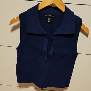 Sincerely Jules Navy Knit Top